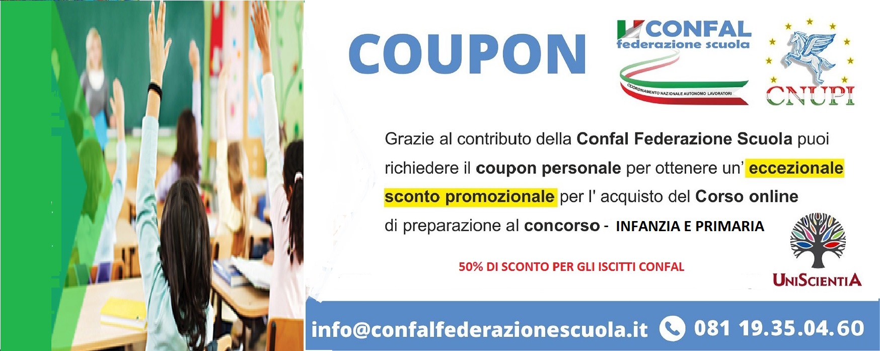 concorso INFANZIA E PRIMARIA